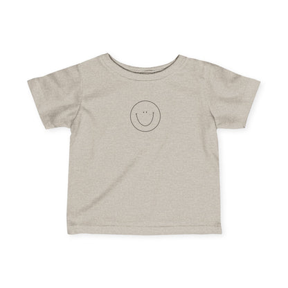 Infant Smiley Tee (Black Logo)