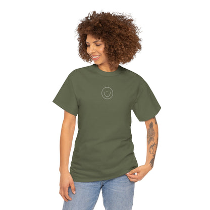 Smiley Tee  (White Logo)