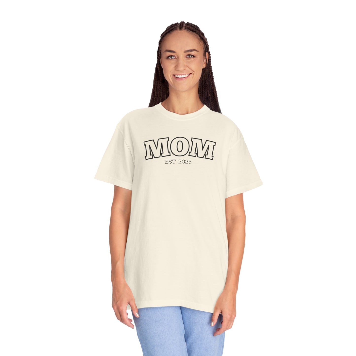Personalized Mom T-shirt - Black Logo