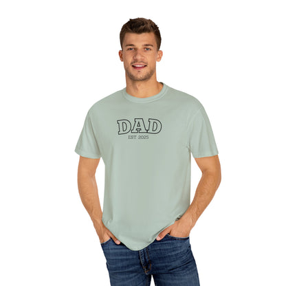 Personalized Dad T-Shirt - Black Logo