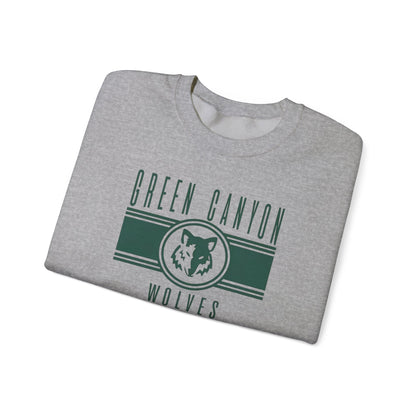 Green Canyon Wolves Crewneck Sweatshirt
