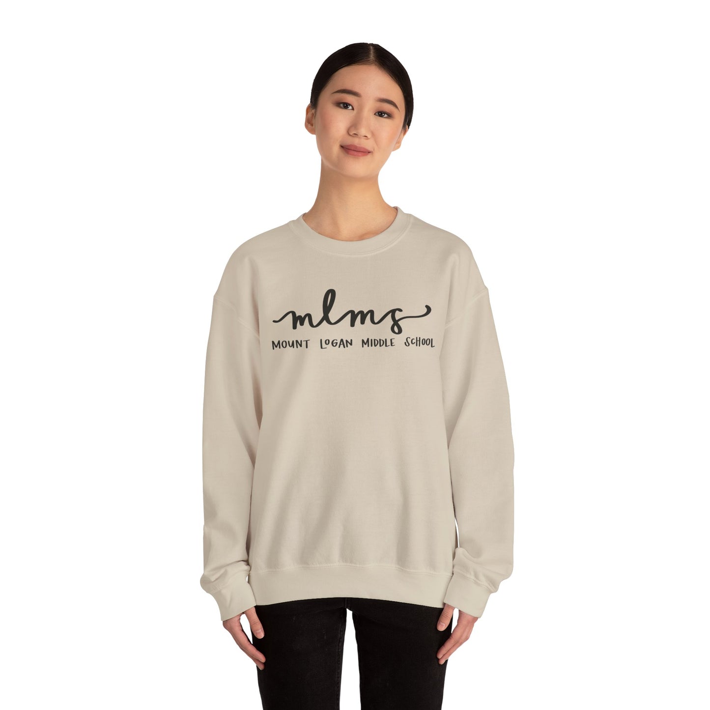 MLMS Crewneck - (Black Logo)