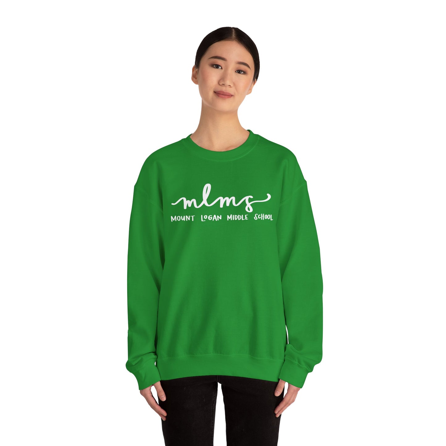 MLMS Crewneck - (White Logo)