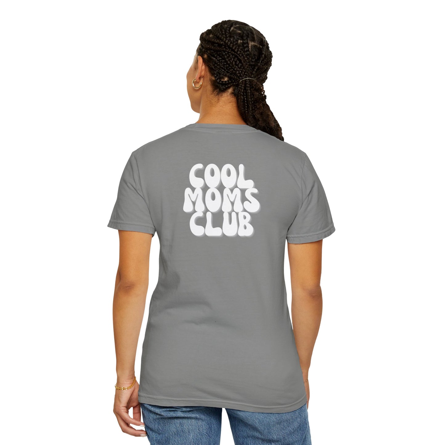 Cool Moms Club T-Shirt - White Logo