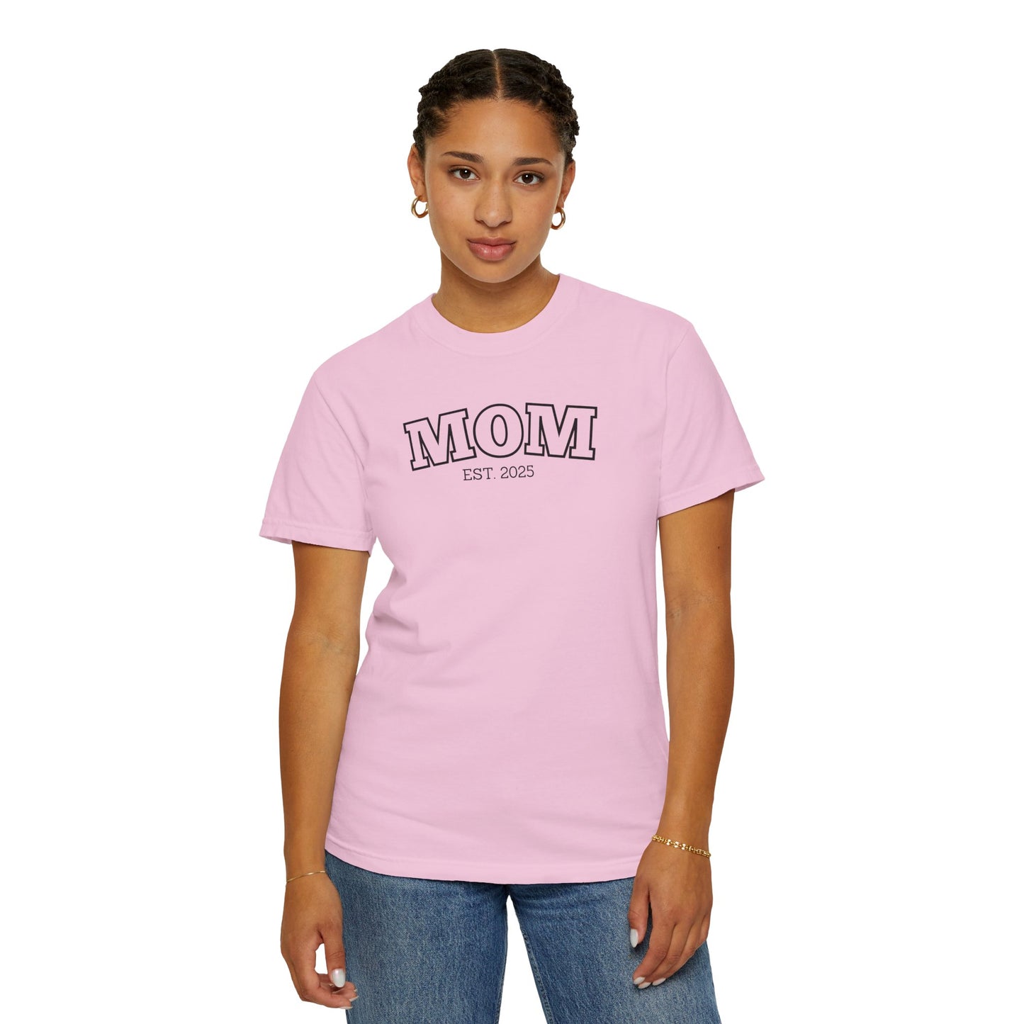 Personalized Mom T-shirt - Black Logo