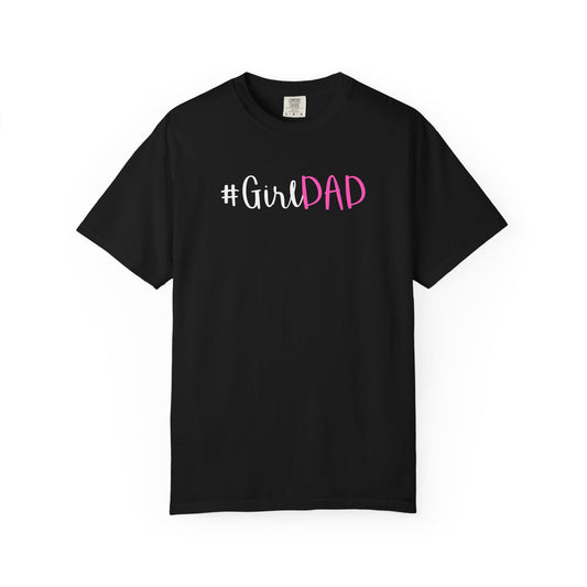 #GirlDad T-shirt - White Logo