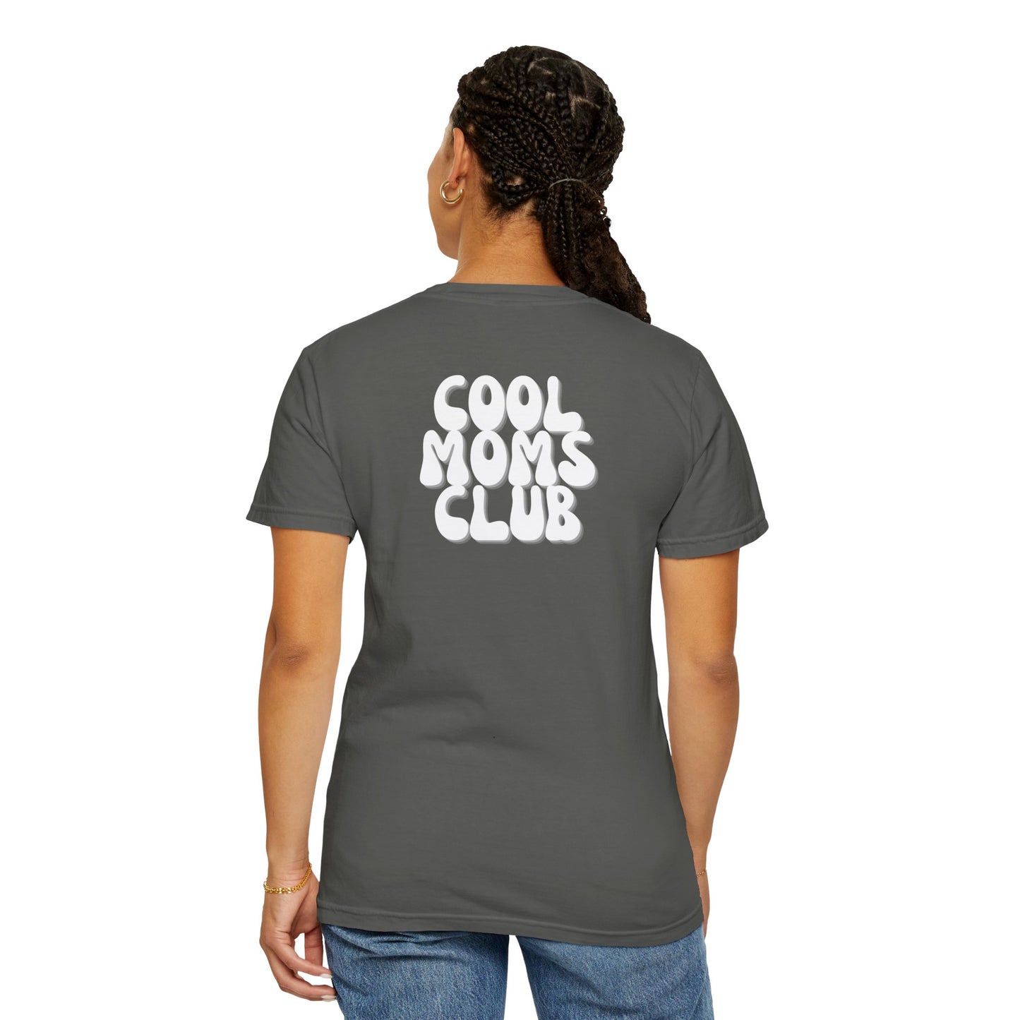 Cool Moms Club T-Shirt - White Logo