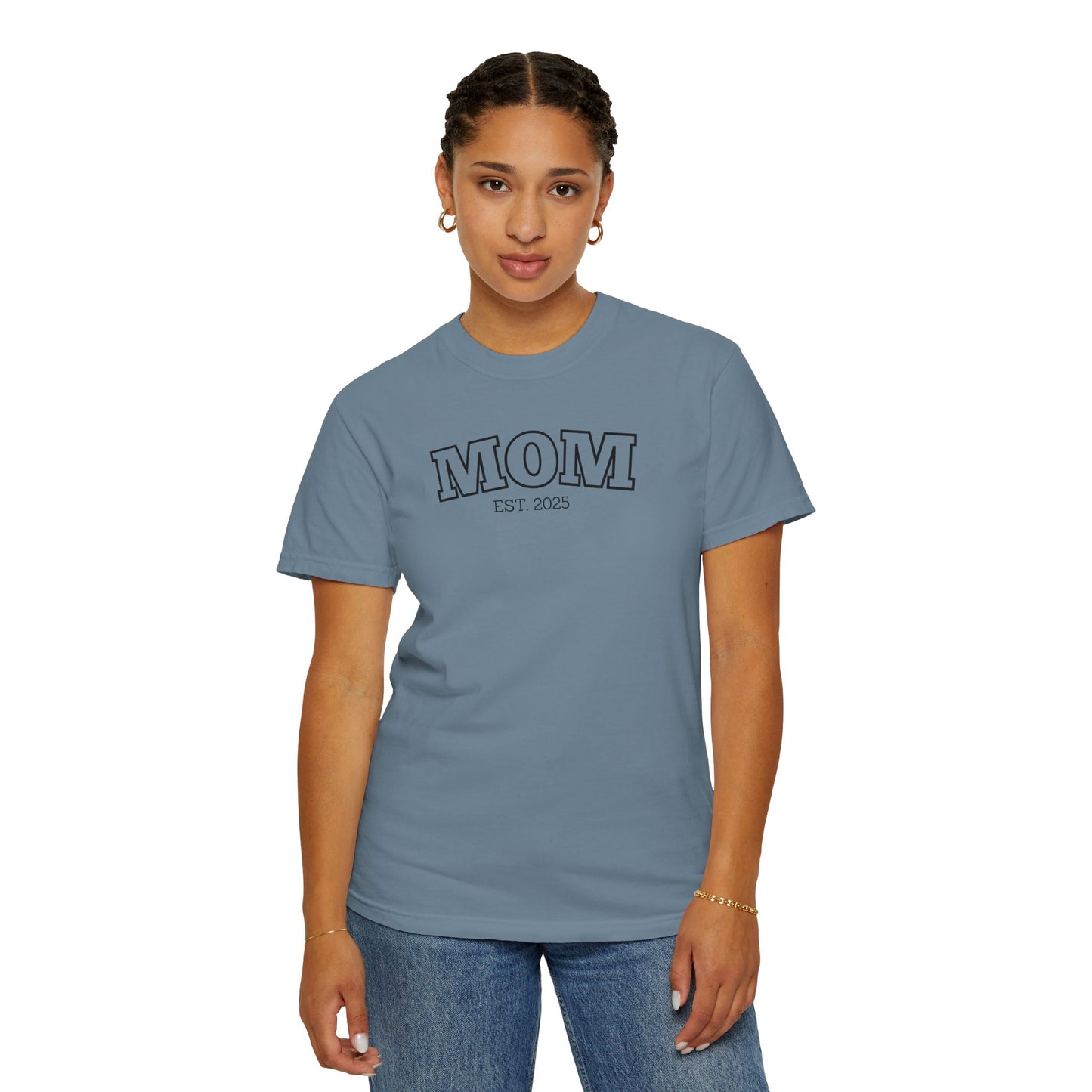 Personalized Mom T-shirt - Black Logo