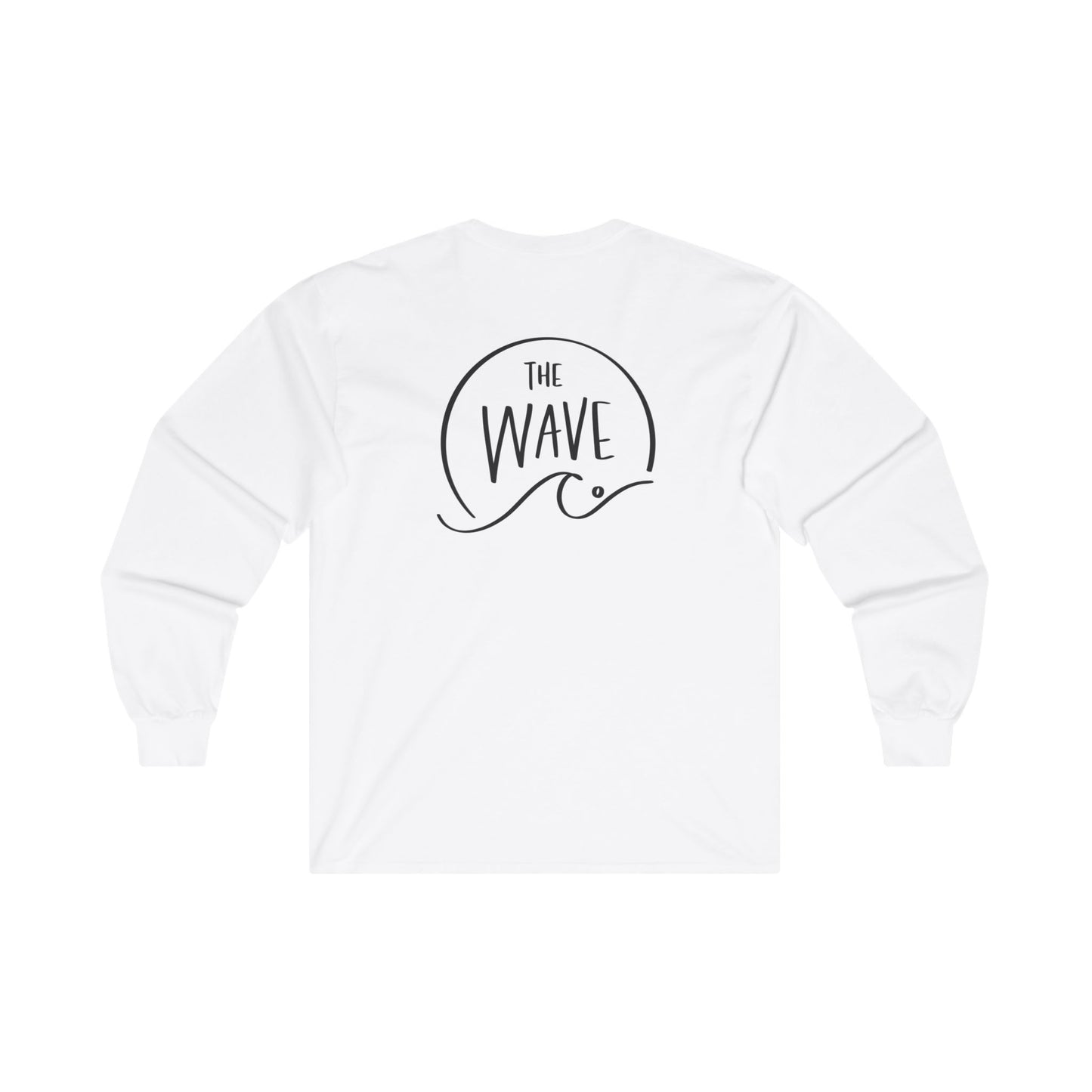 Smiley Long Sleeve Tee (Black Logo)