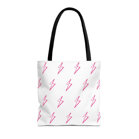 Lightning Bolt Tote Bag