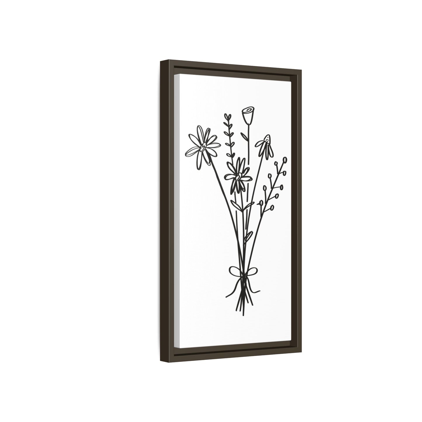 Framed Flower Canvas