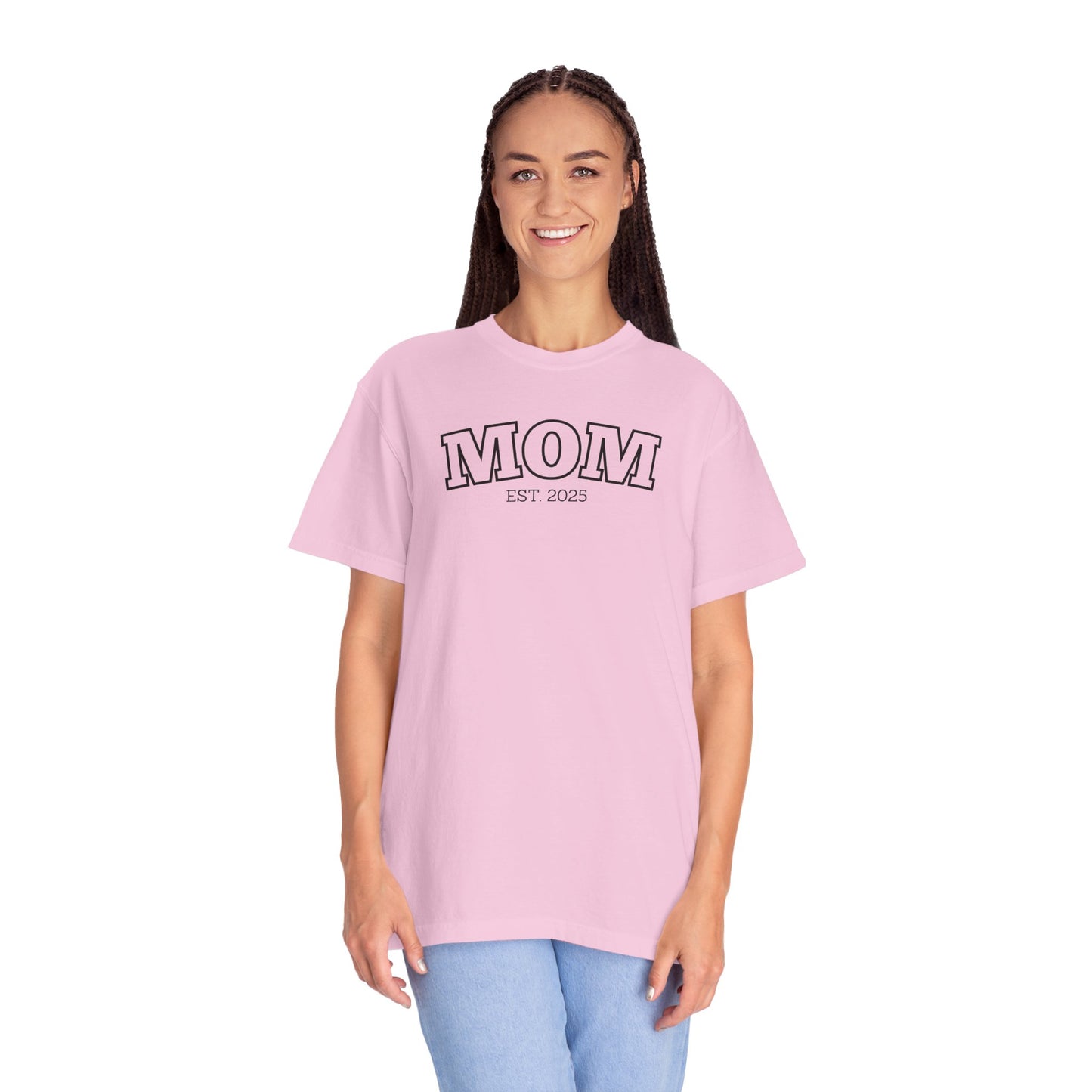 Personalized Mom T-shirt - Black Logo