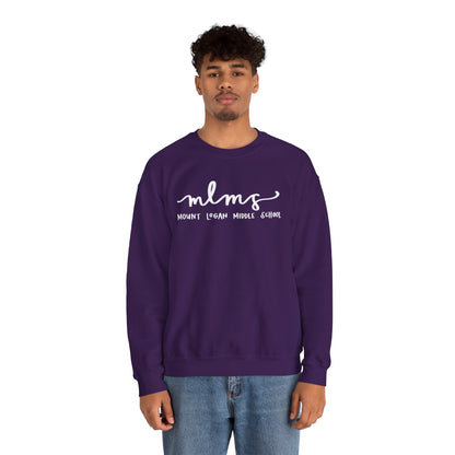MLMS Crewneck - (White Logo)
