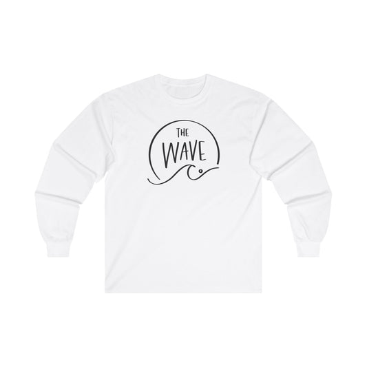 The Wave Co - Long Sleeve Tee (Black Logo)