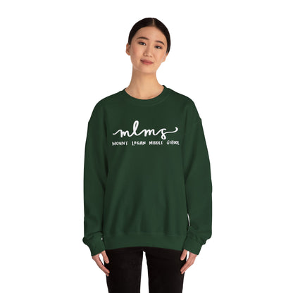MLMS Crewneck - (White Logo)