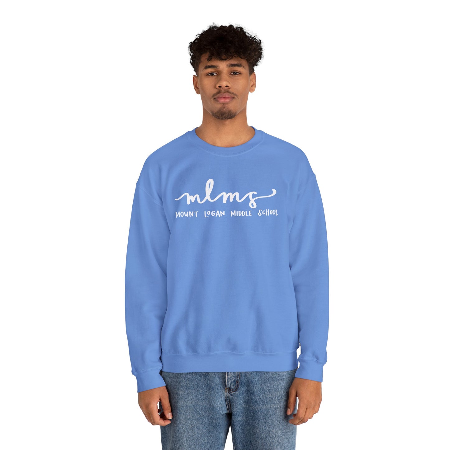 MLMS Crewneck - (White Logo)