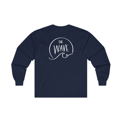 Smiley Long Sleeve Tee (White Logo)