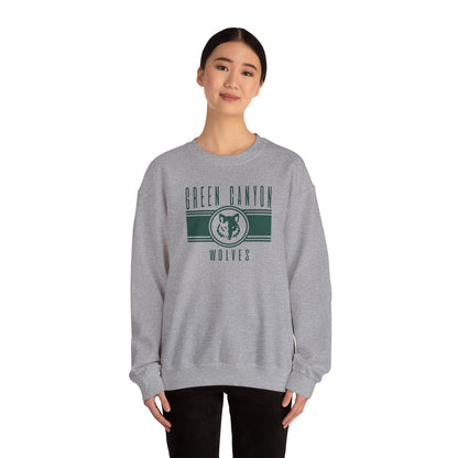 Green Canyon Wolves Crewneck Sweatshirt